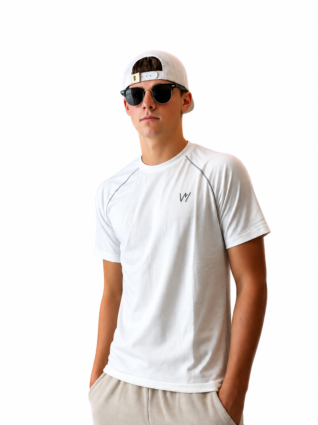 Men’s Raglan Crewneck Coolmax T-Shirt