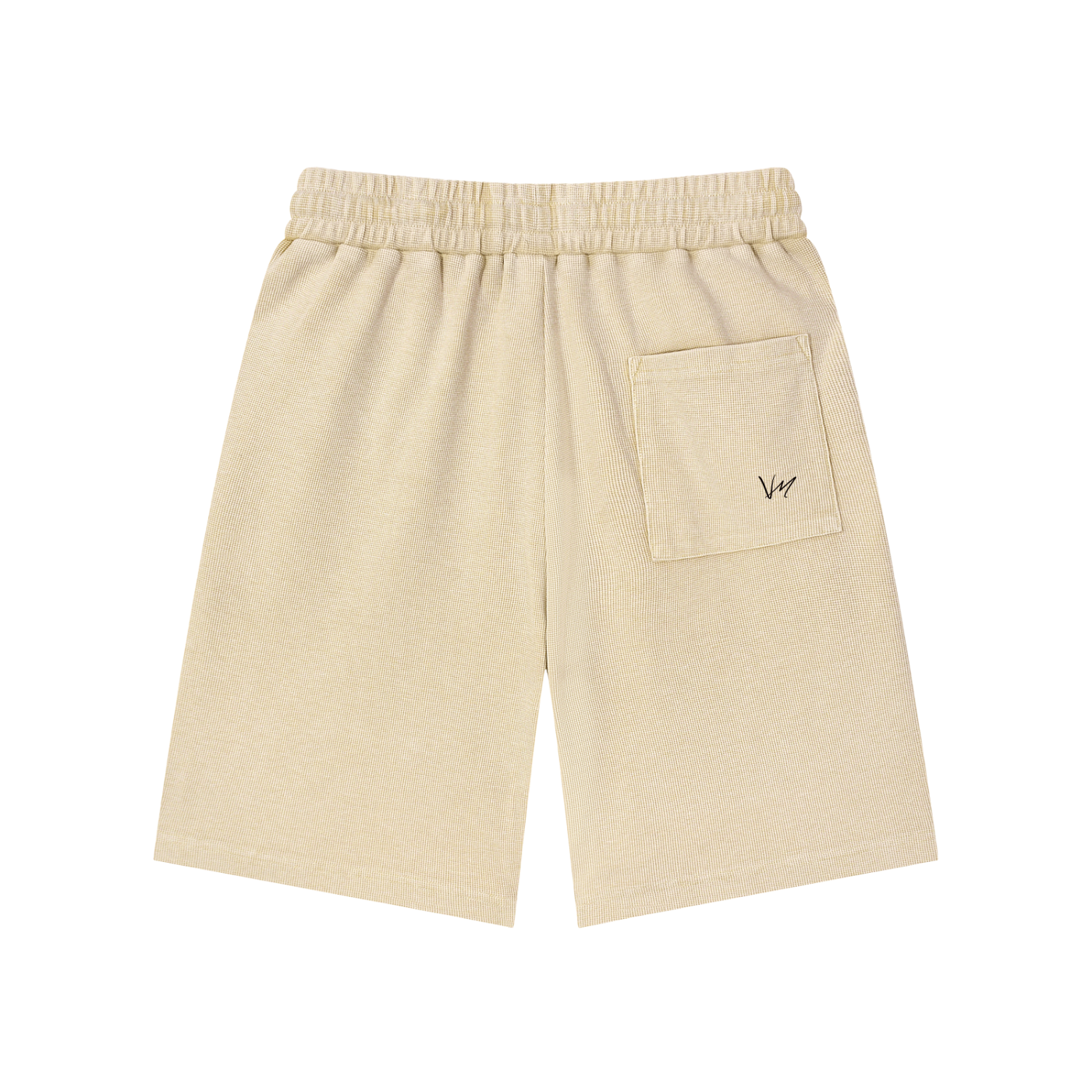 Mineral Wash Waffle Knit Shorts